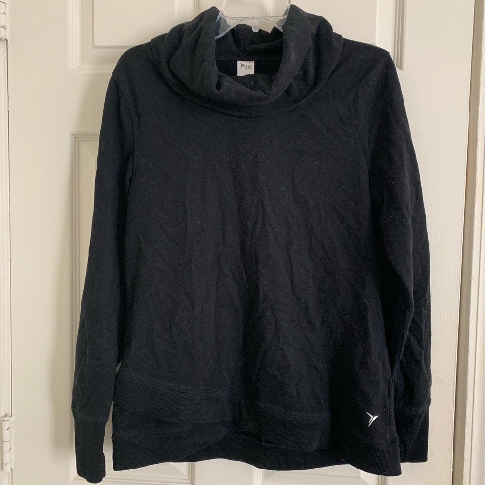 Old Navy Active Black Pullover Sweatshirt